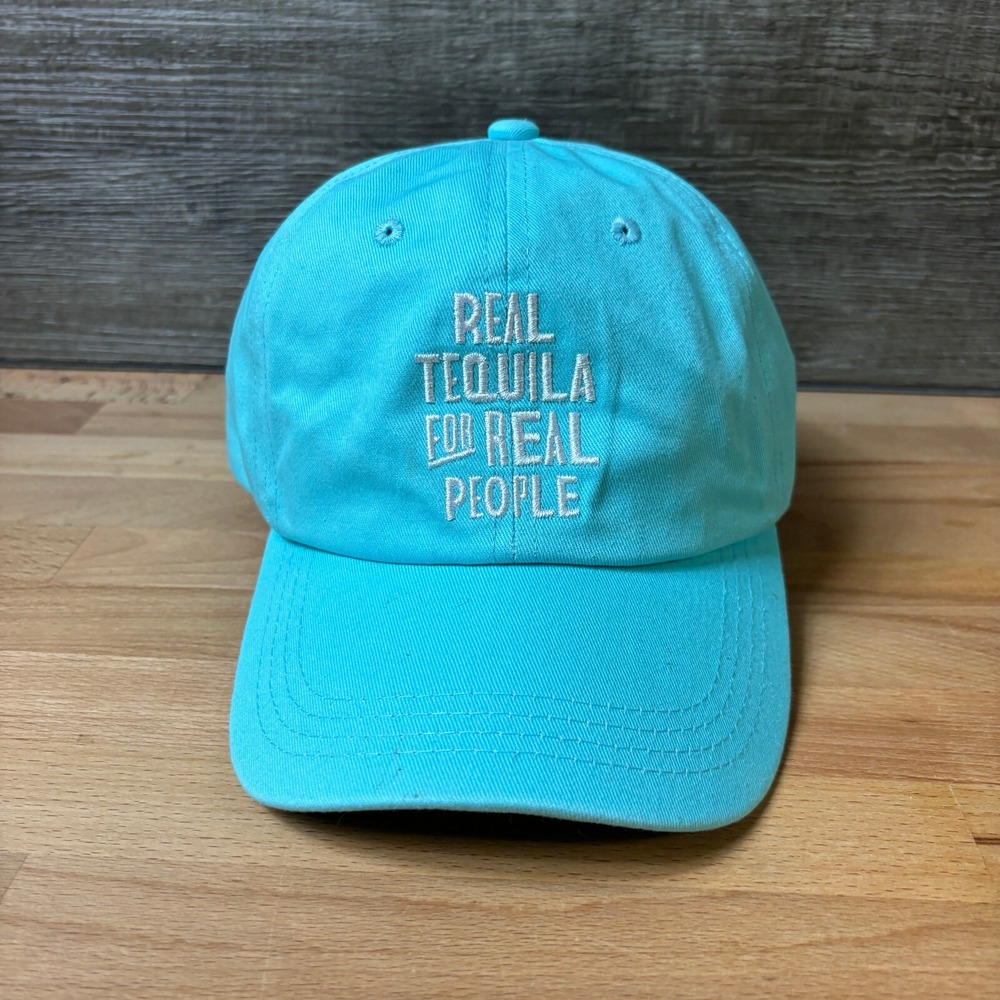 Cazadores Tequila Hat Cap Strap Back Blue One Size Real Agave‎ Adjustable